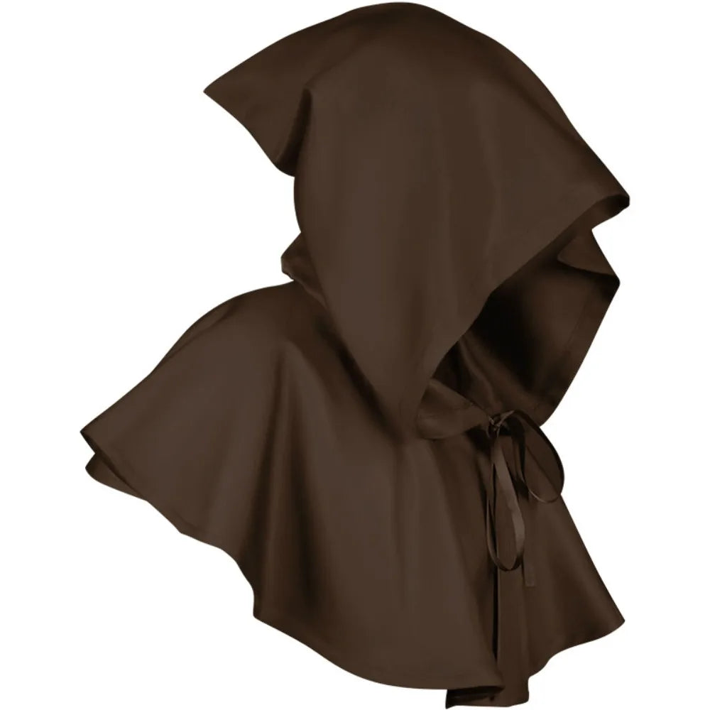 Movie Halloween COS Costume Death Cloak Medieval Hooded Cloak Cosplay Clothing Party Clothes
