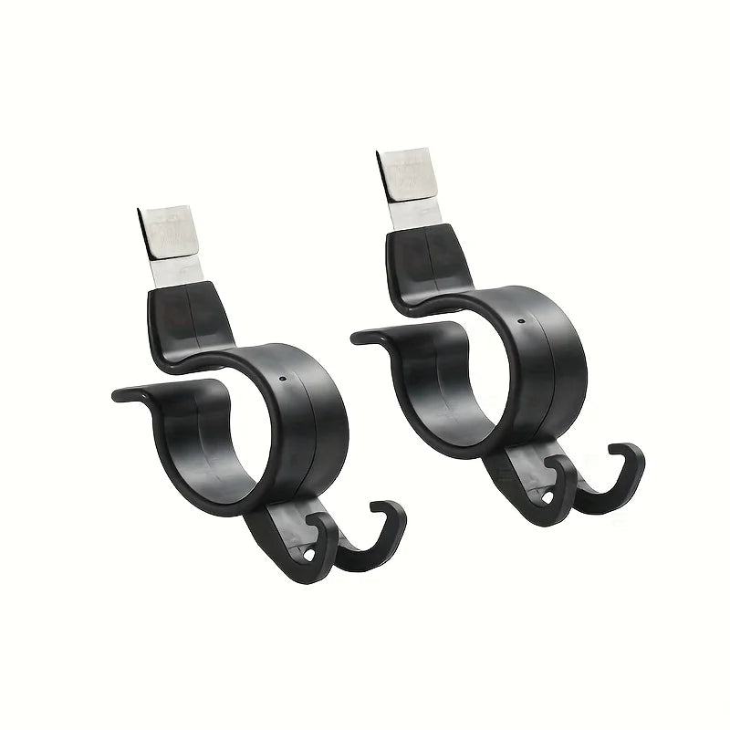 2Pcs Car Trunk Hook - Umbrella Stand Installation - Internal Sunshade in Car Accessories, Extended Two Small Hooks, Car Umbrella Stand, Car Trunk, Umbrella Holder, Umbrella Cover Storage Hook, Clip Car Supplies