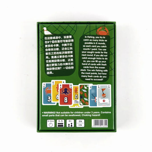 Fishing New Board Game 3-5 Players 40-60 Minutes Family/Party Table Game Fun Friends Card Game Entertainment