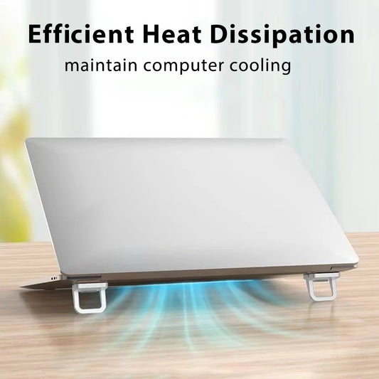 Laptop Stands Bracket 2 Adjustable Angles Foldable Portable Bracket Computer Keyboard Heat Dissipation Holder Legs Accessories