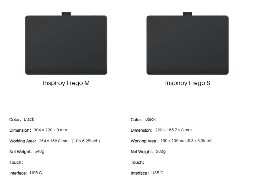 Huion Inspiroy Frego S Newest Graphics Tablet L310 Bluetooth Connectivity Wireless Drawing Tablet, 6.3x3.9 Inch Small Pen Tablet