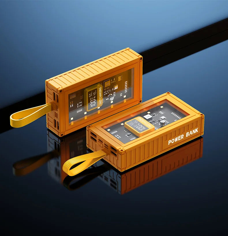 PowerBank 50000mAh 30000mAh 20000mAh Spare battery Portable Charger Mobile External Battery Fast charging For Camping iPhone