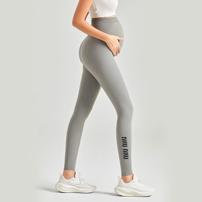 Maternity Leggings Spring, Summer and Autumn New Outer Wear Fashion Sports Yoga Shark Pants Special Belly Support Pregnant Women