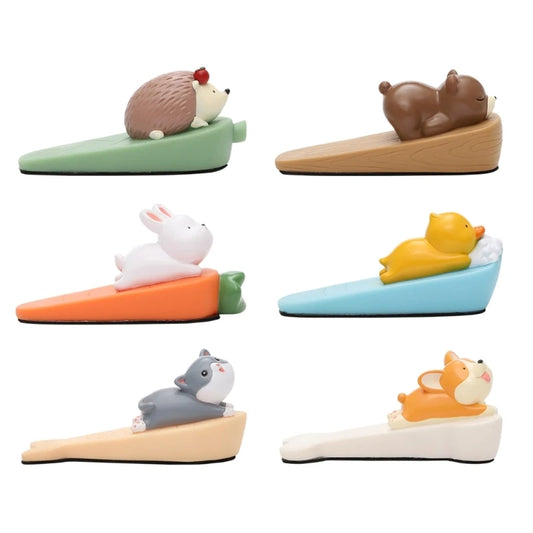 Upgraded Door Stopper Decorative Animal Doorstop Door Wedges Whimsicals & Practical Door Stopper for Household Door