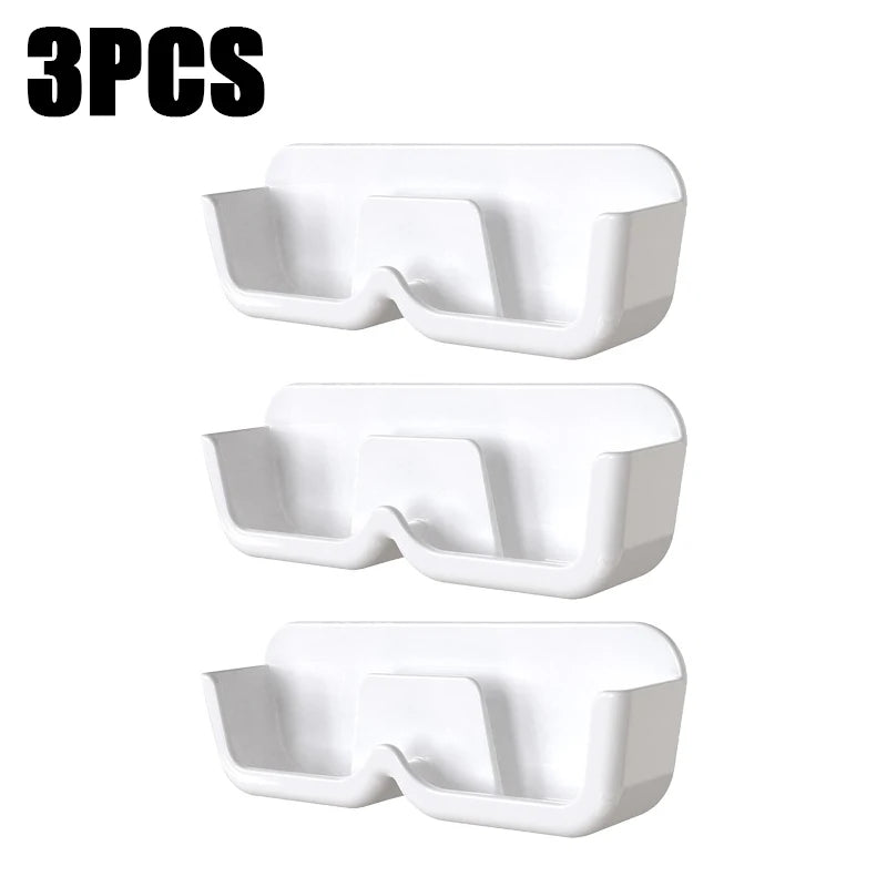 10PCS Eyeglasses Organizer Premium Sunglasses Display Case Wall Mounted No-Punch Sunglasses Organizer Home Organization