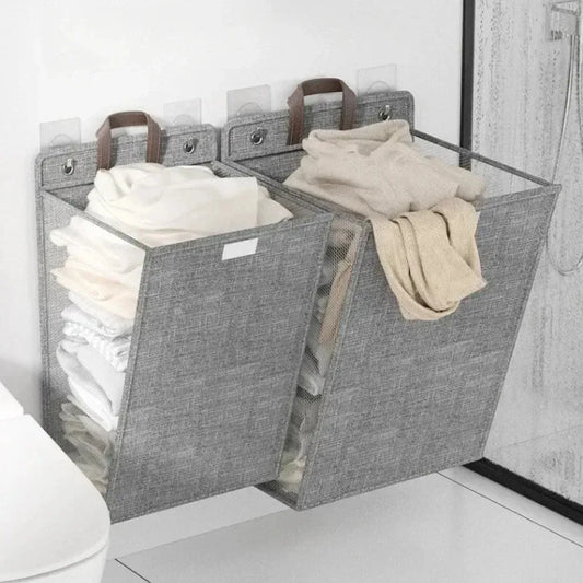 Household Laundry Baskets Foldable Bathrooms Laundry Baskets Large Capacity Multifunctional Waterproof Clothes Storage Basket