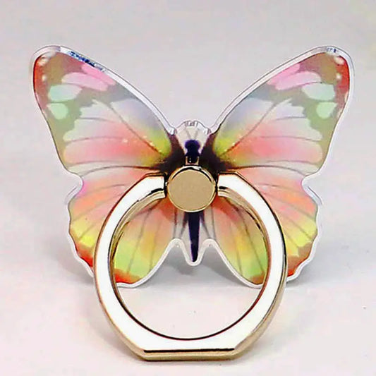 Luxury Universal Beautiful Butterfly Mobile Phone Handle Holder Suitable Mobile Phone Ring Holder Mobile Phone Holder Socket