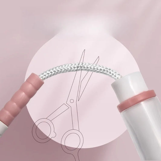 Bamboo Jump Rope for Elementary School Students Kindergarten Children Adjustable Race Racing Outdoor Sports Rope