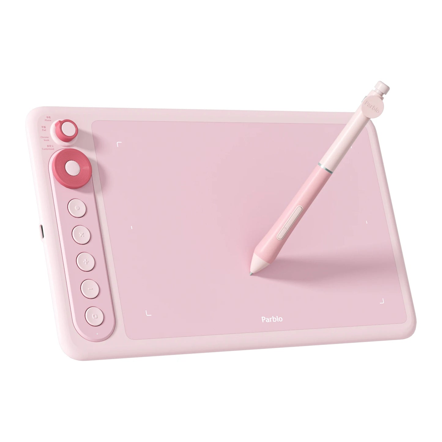 Parblo Intangbo X7 Graphic Tablet Support Android Phone Digital Drawing Tablet Handwriting Pen Tablet 7.2*4.5 Inch
