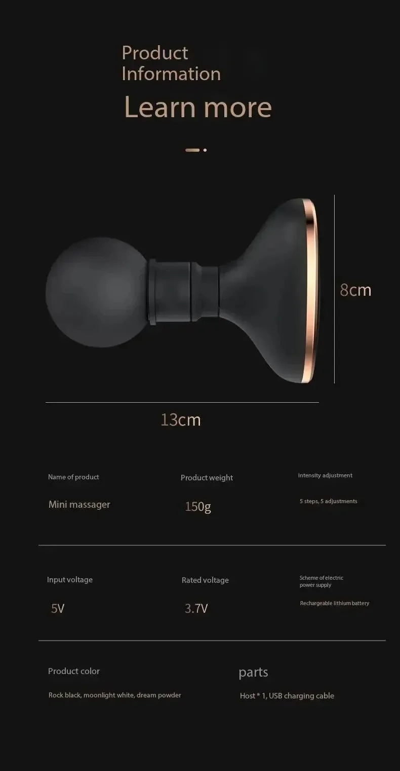 Massagers Handheld Deep Tissue Mini Portable Electric Muscle Massage Guns Deep Tissue Massage Guns Body Massager For Athletes