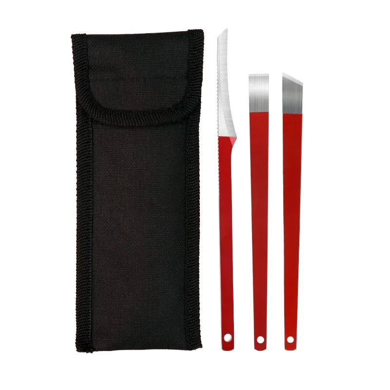 Pedicure Knife Tools for Feet Stainless Steel Foot Scrubber Dead Skin Remover 3/4/5Pcs Foot Scraper Knife Scraping Manicure Tool