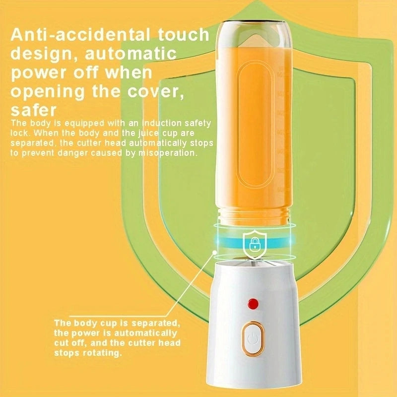Blender Fruit Juicer Portable Handheld Smoothie Blender Wireless Vegetables Fruits Juicer Kitchen Tools Accessories Dropshipping