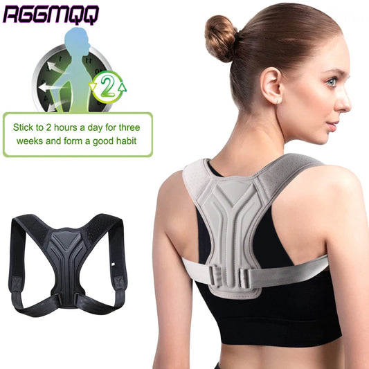 Posture Corrector for Men & Women - Adjustable Back Brace, Spine Support, Shoulder & Neck Alignment, Posture Straightener