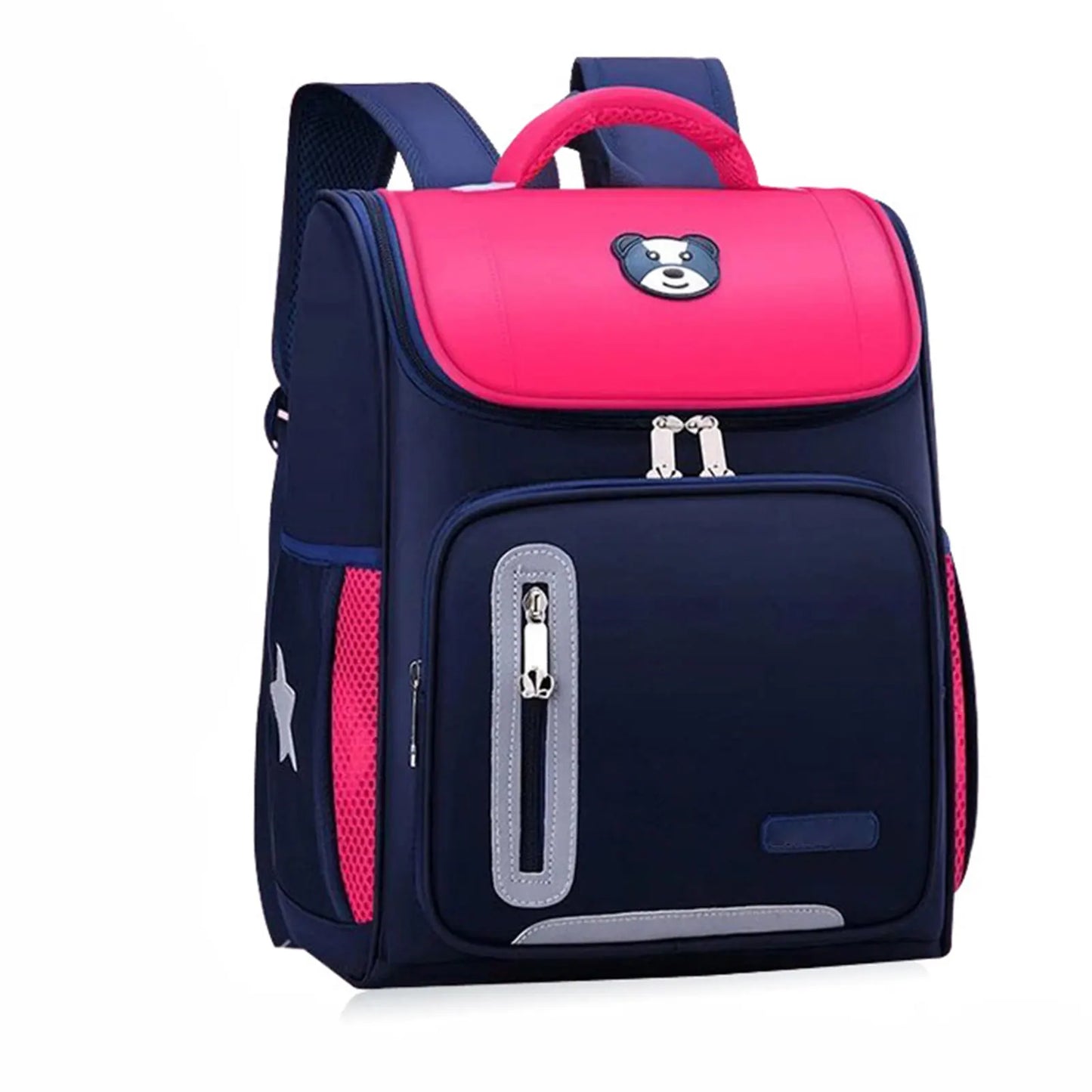 2024 New Children School Bags Reflective Fashion School Backpack Stylish Portable Versatile Bookbag Kids Schoolbag For School