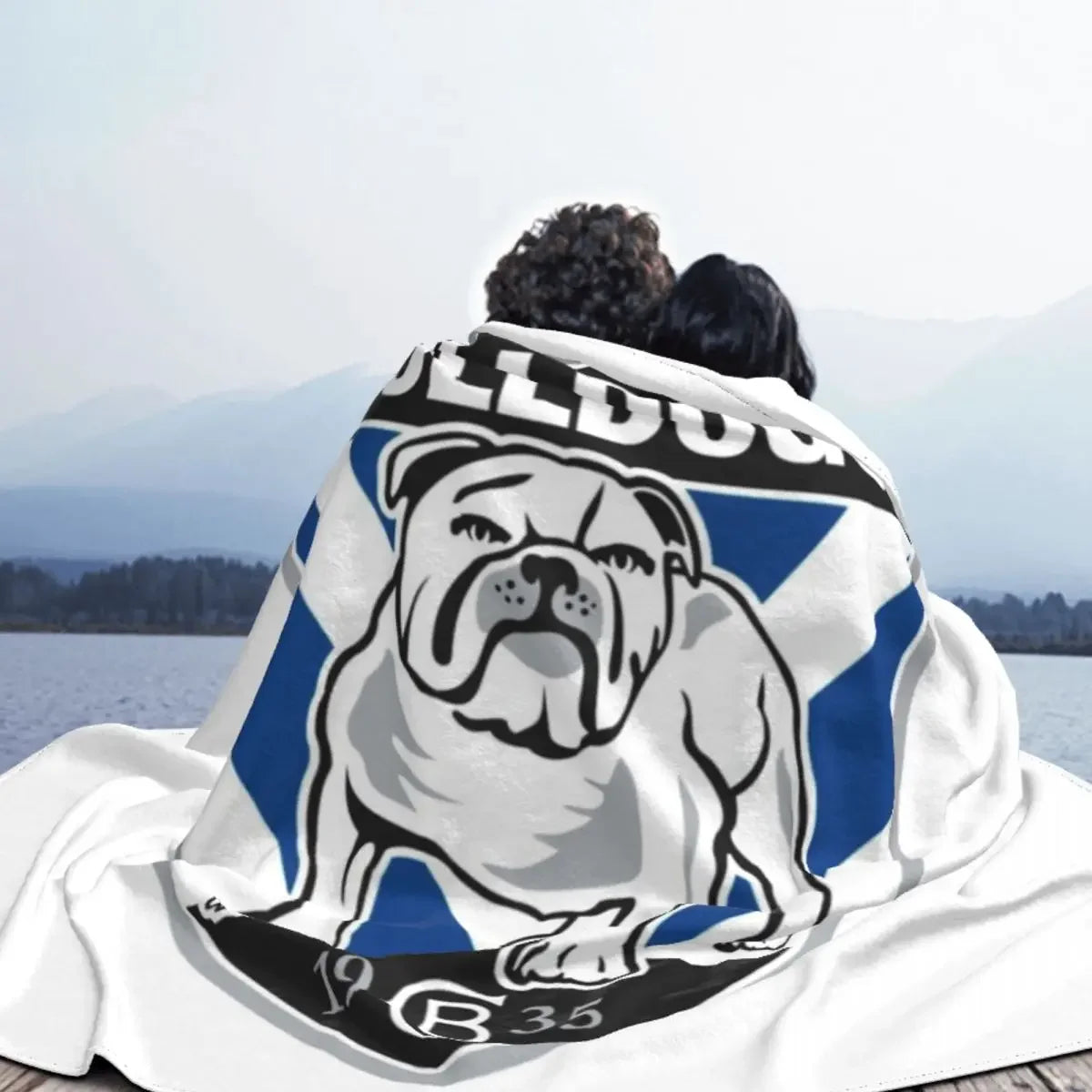Canterbury Bankstown Bulldogs Throw Blanket Weighted Blanket Bed covers