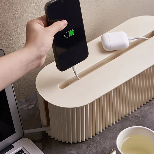 Household Socket Board Organizer Box, Multi-Functional Cable Management Box, Data Cable, Multi-Purpose Organizer And Finishing