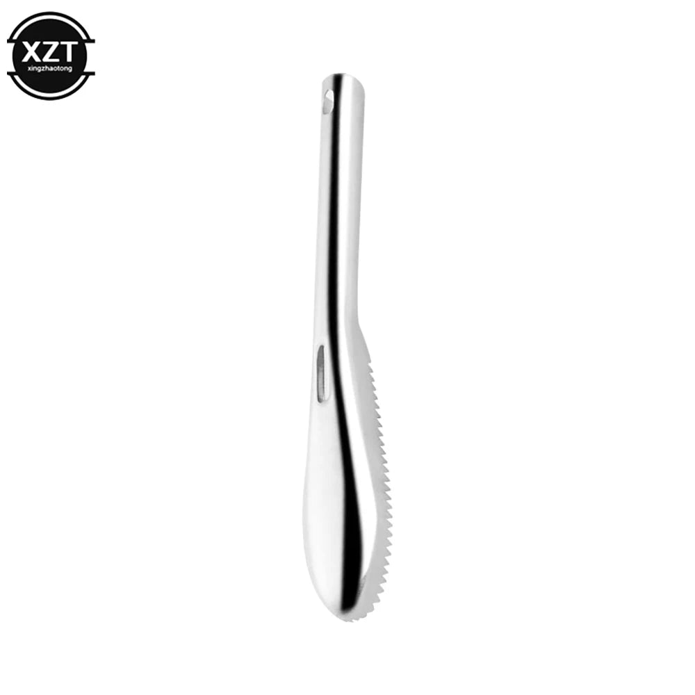 Stainless Steel Fish Skin Brush Scraping Fishing Scale Brush Graters Fast Remove Fish Knife Cleaning Peeler Scalers Scraper Tool
