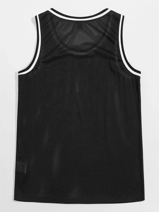 Sports vest basketball player jersey national team support fan training uniform sweat wicking breathable and bodybuilding vest