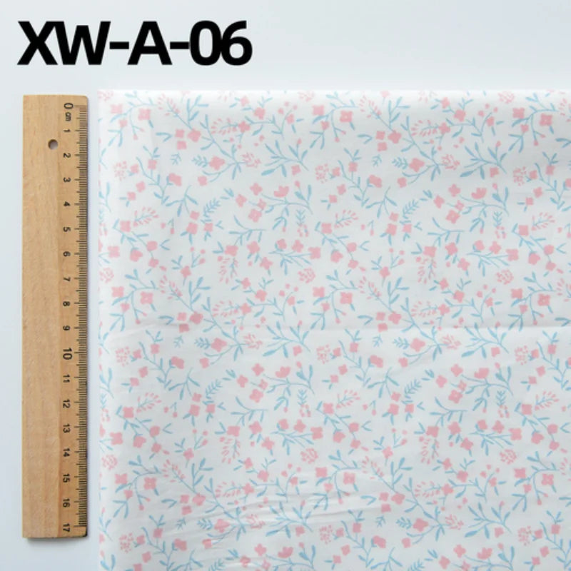 Fabric cotton handmade diy bedding flowers garden flowers pure cotton printing fabric twill cotton fabric sewing