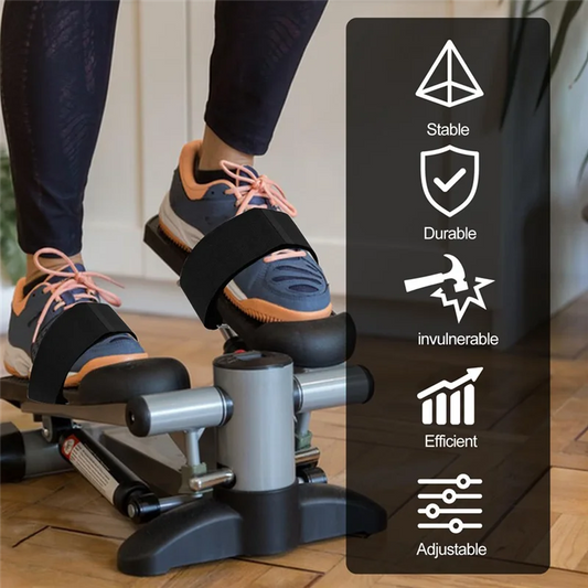 Y67A-Elliptical Leg Exercise Machine Pedal Belt Adjustable Elliptical Training Balance Exercise Station Belt