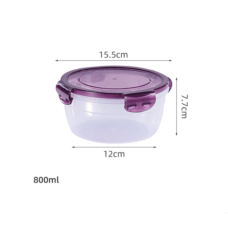 Fridge Organizer Food Storage Containers Fresh Fruit Refrigerator Storage Box Snack Sealed Jar Lunch box Kitchen organizer