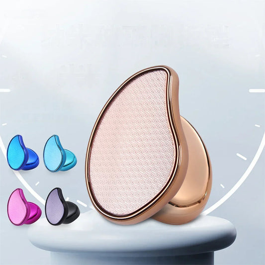 Nano glass foot grinder to remove dead skin calluses foot plate file to heel scraping sole skin pedicure grinding stone