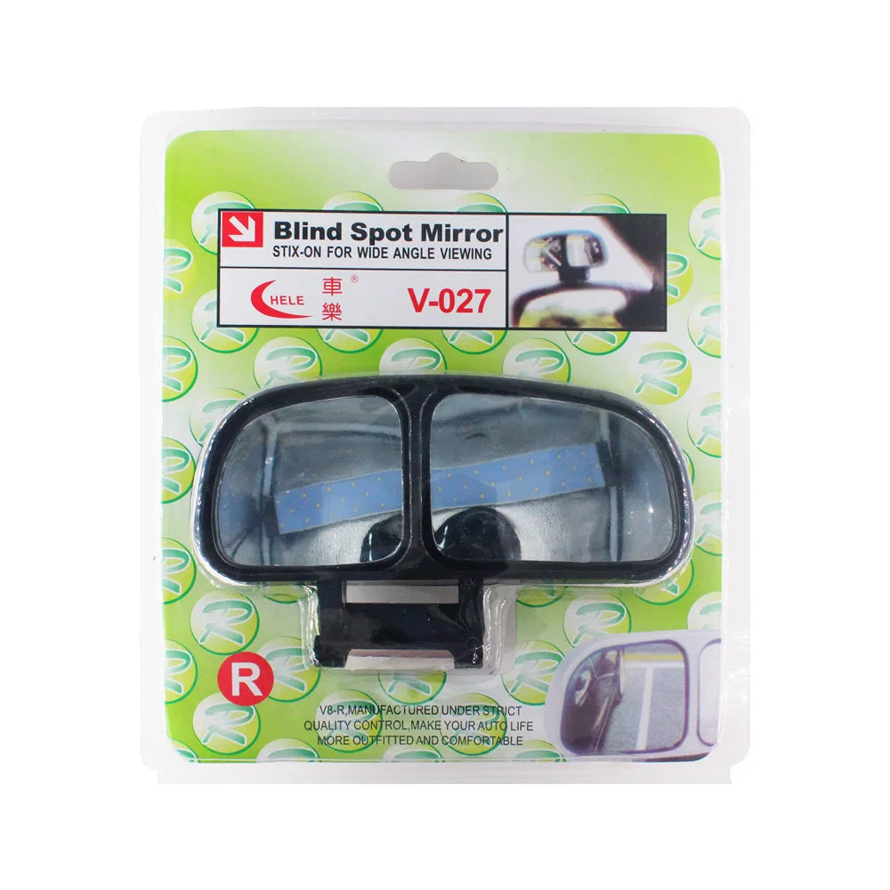 Car Rearview Mirror 360 degrees Adjustable Car Blind Spot Mirror Automotive Wide Angle Convex Mirror Dual Mirror