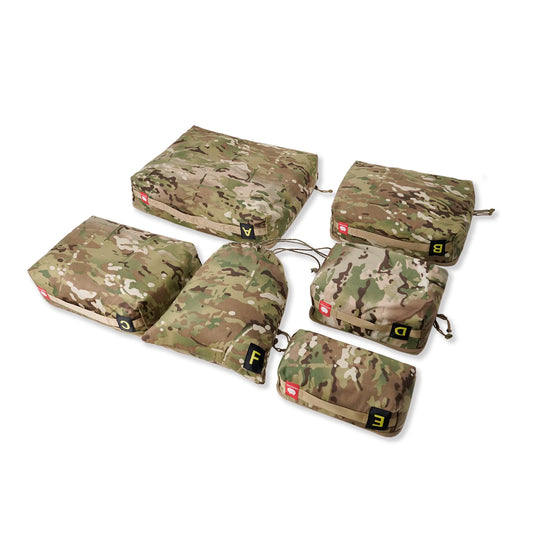 MAUHOSO 6 Set Packing Cubes,Compression Cubes For Suitcases Luggage