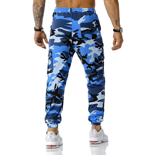 Autumn Spring Camouflage Joggers Pants Men Cargo Pants Multi-pocket Sweatpant Men Hip Hop Casual Trousers Joggers Male XXXL