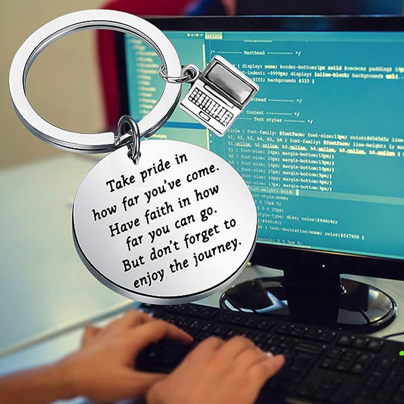 Software Engineer Gifts Computer Programmer Keychain Computer Science Tech Developer Gift for Computer Coder Gifts