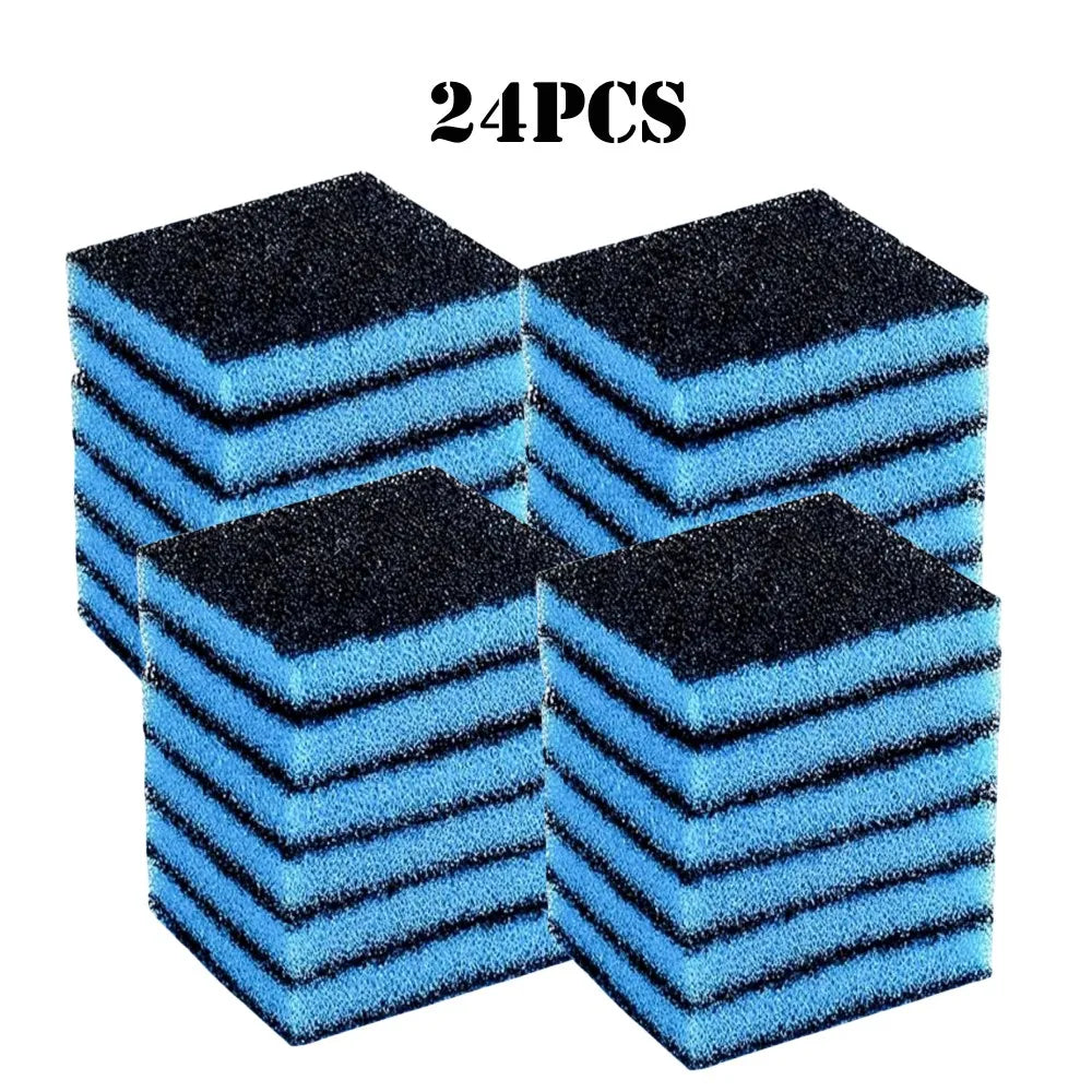 3/6/12/24pcs Pet Hair Remover For Laundry Washer Lint Catcher Dog Hair Catcher Hair Removal Filter Sponge Washing Accessories
