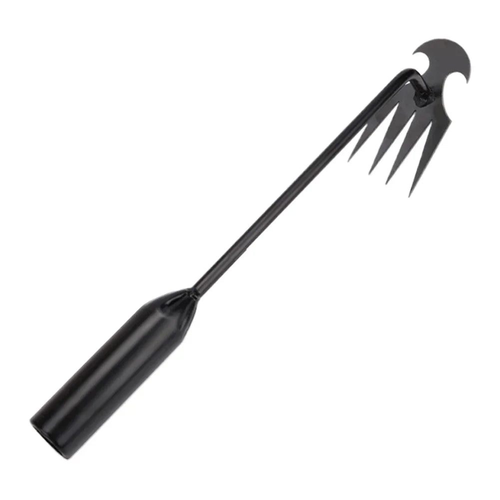 Small Tip Triangle Hoe Agricultural Land Turning Loose Soil Hoe Hand Plow/Manual Plough Rake Hoe Agricultural Farming Equipment