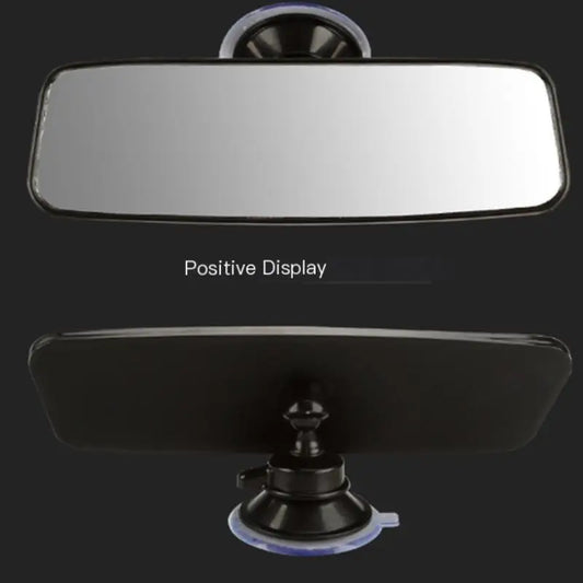 Anti-Glare Baby Car Monitor Mirror - Suction Cup Mounted Central Observation Mirror for Driving School & Parent Safety