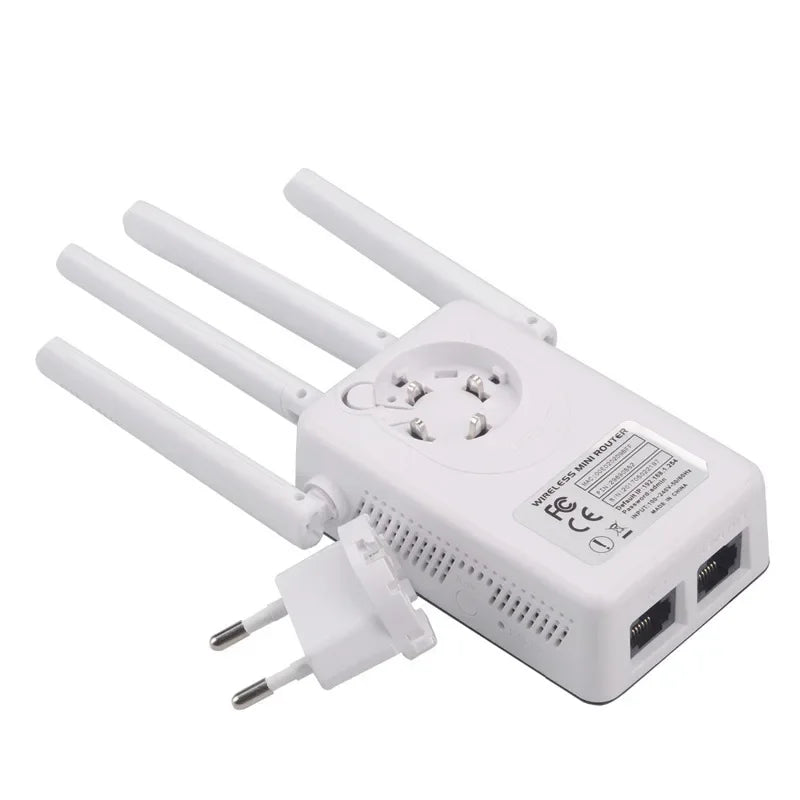wifi extender 300Mbps 2.4GHz Home Wireless WiFi Router Repeater Booster Range Extender Expander
