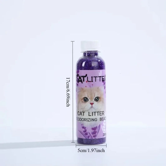 5pcs Pet Cat Litter Box Deodorant Beads To Remove Odors Deodorant Deodorant Granules Cat Litter Box Anti-odor Beads