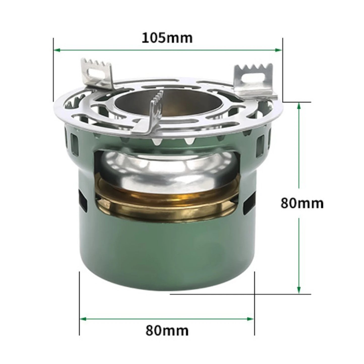Camping Gear and Accessories Alcohol Stove Metal Stable Ultralight Compact Alcohol Burner,Portable Alcohol Cooking Stove