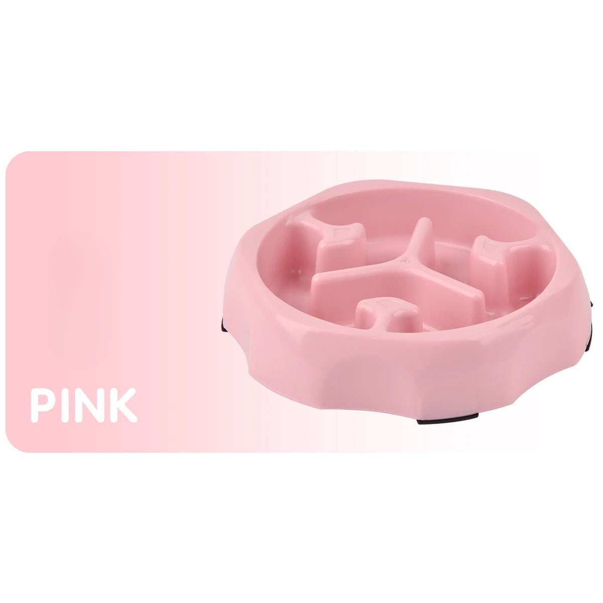 Pet Dog Anti Choking Slow Food Bowl, Anti Slip And Spilled Dog Food Slow Food Bowl, Rice Bowl, Dog Bowl, PP Bowl
