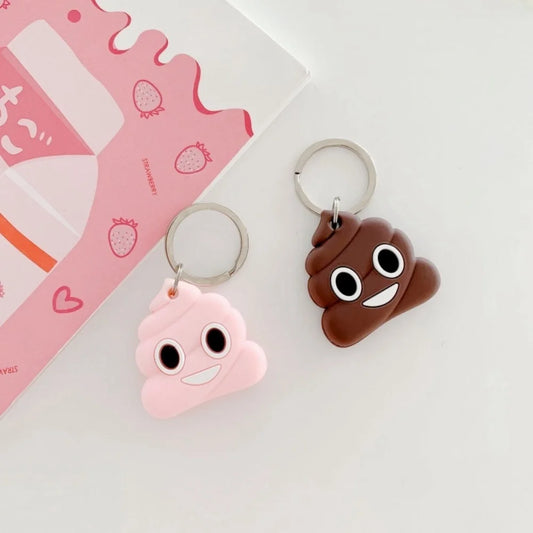 Silicone Cute Cartoon Protective Cover Case For Apple Airtag Accessories Anti-scratch Locator Tracker Keychain Shell for airtags