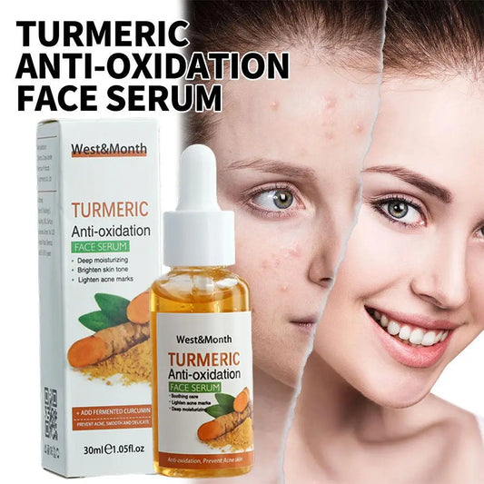 1/2/3PCs Turmeric Face Serum Turmeric Anti-oxidation Serum Turmeric Dark Spot Corrector Serum Facial Brighten White Turmeric Oil