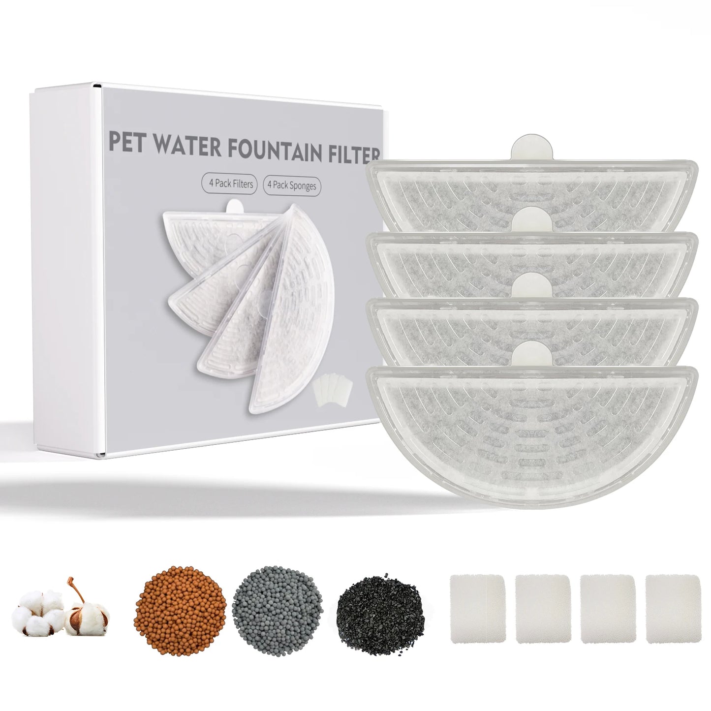 AQHH App Control Cat Water Fountain Wireless Pump Pet Water Fountain Inside Automatic Smart Fountain fuente de agua para gato