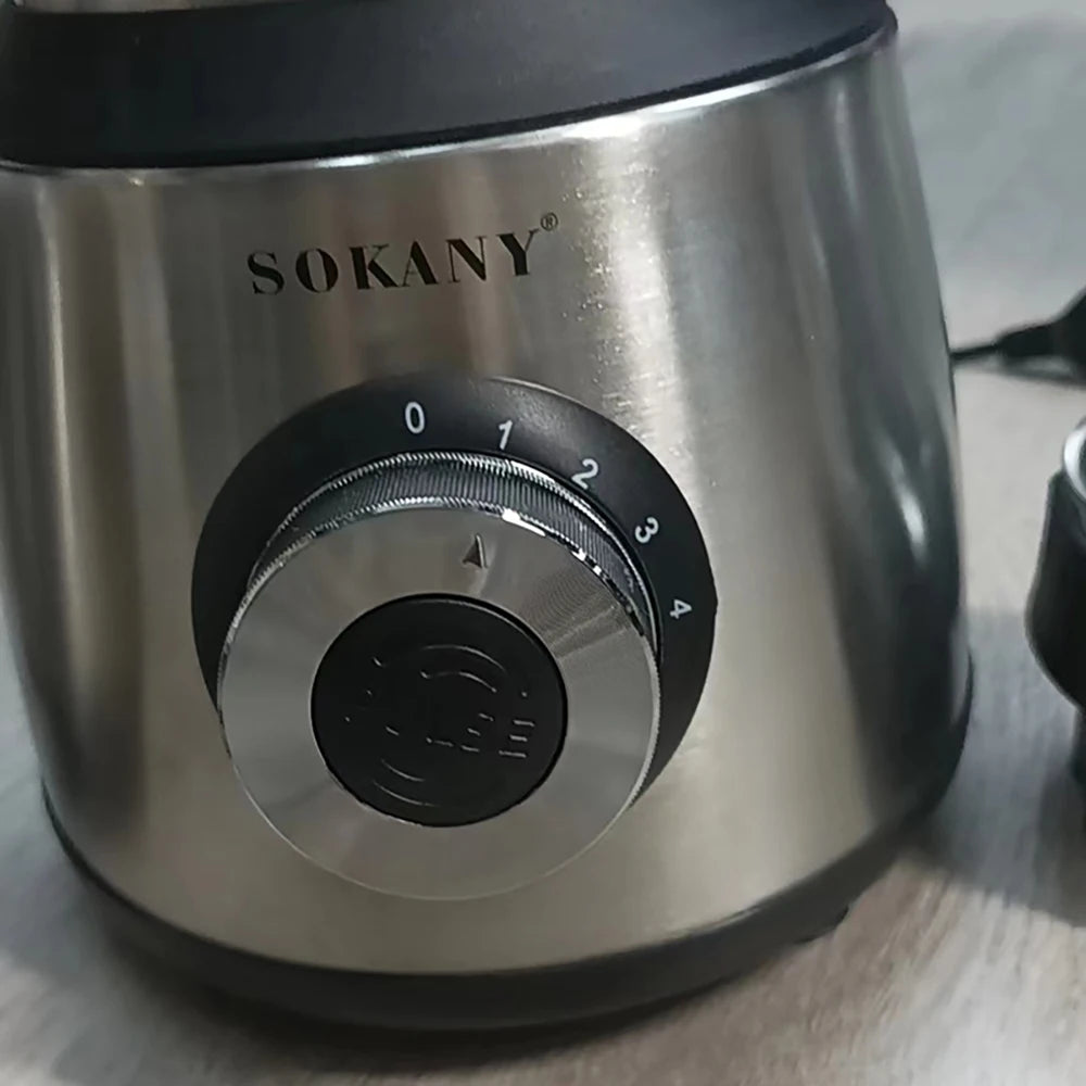 Houselin Professional Blenders Kitchen System, 1000W, 3 Functions for Smoothies, Processing, Dough, Drinks & More