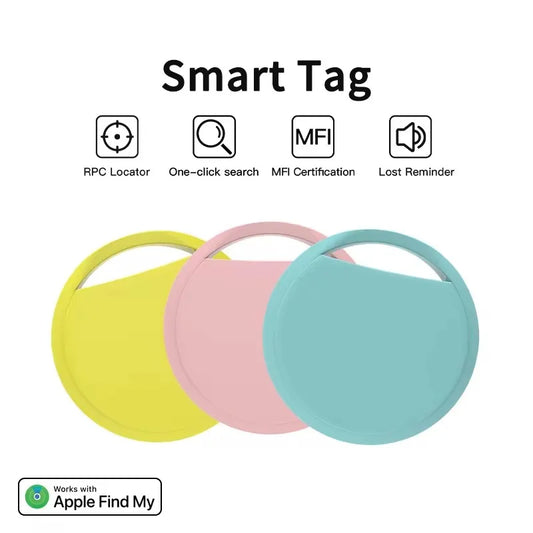 GPS Smart Air tag Bluetooth-Compatible Anti-loss device Smart tracker For keys luggage wallet Smart tag Works (iOS only)
