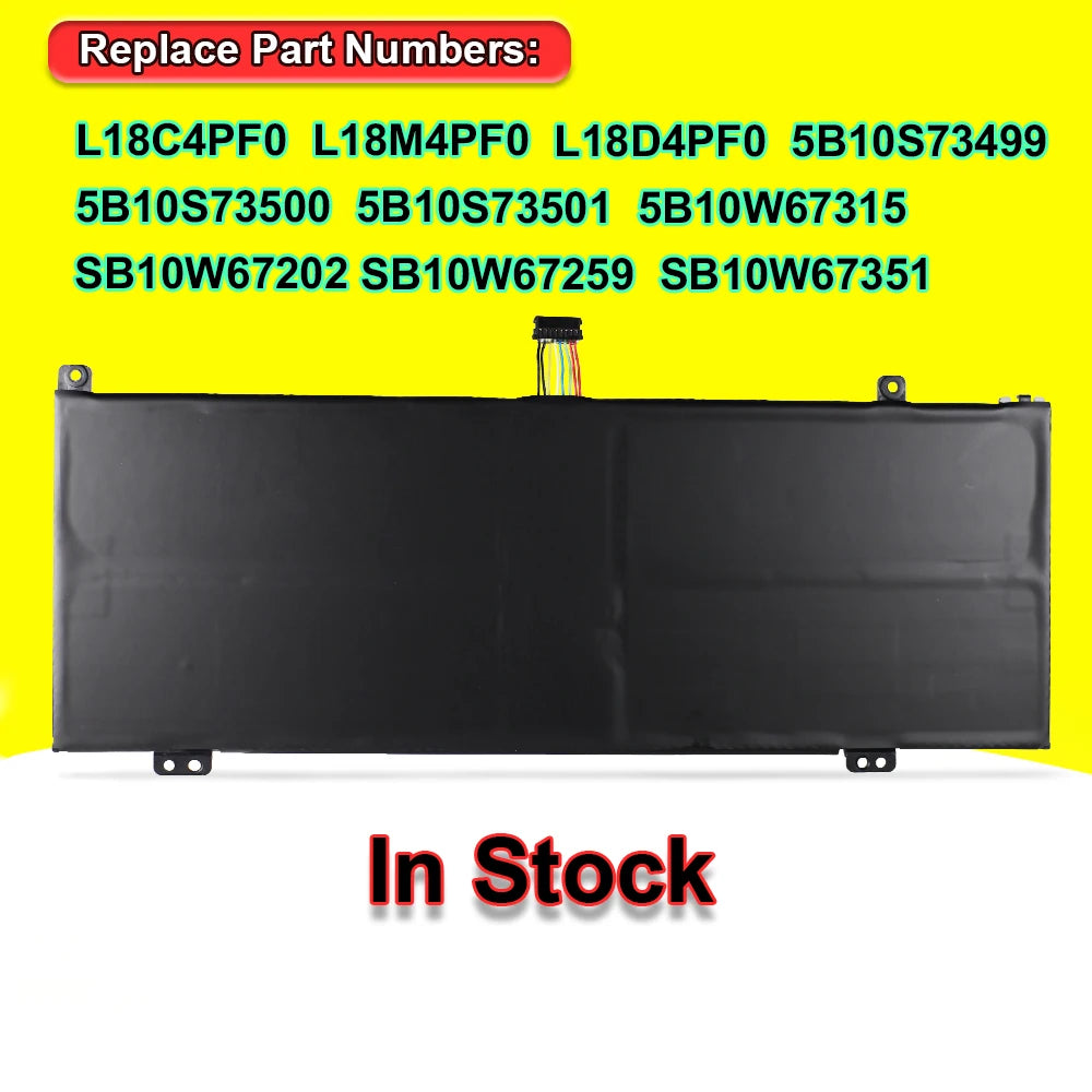 NEW Laptop Battery For Lenovo ThinkBook 14S-IWL V540S Pro-13 14IWL S540-14-IWL L18C4PF0 L18M4PF0 L18D4PF0