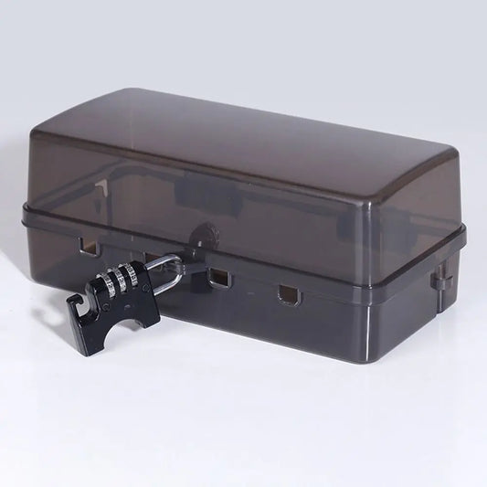 Plastic Cable Management Box Electrical Boxes Rain-Proof Weather Proof Plug Box Lead Cover for Protect Outlet, Plug, Socket
