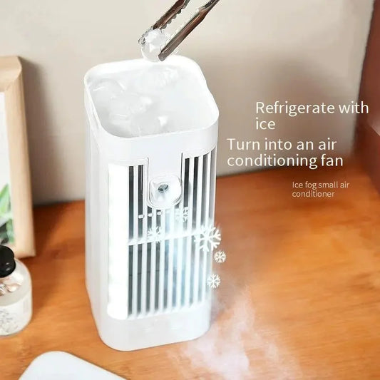 Air Conditioning Fan Cooler Household Spray Refrigeration Small Air Conditioner Indoor Water Cooling Electric Fan