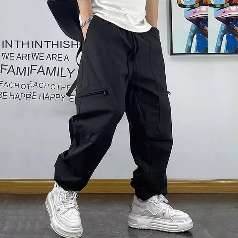 Jogger Pants Men Clothing American Style Autumn Male Clothes Mens Trousers Cargo Pants Man Men's Sweatshirt Tracksuit Big Size