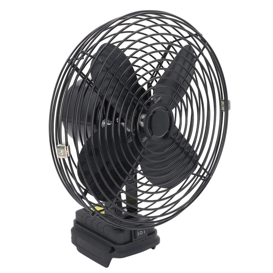 30W 8in Rechargeable Electric Fan Portable 18V Lithium Battery Electric Fan for Camping Shipped Without Battery