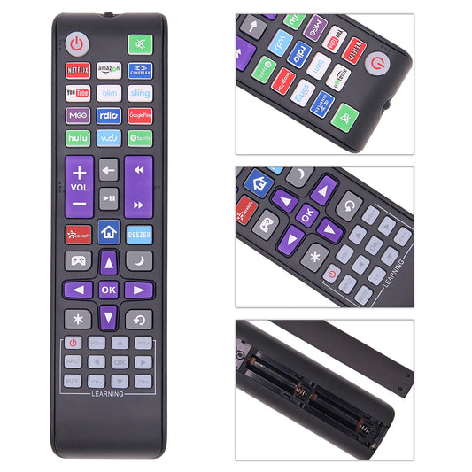 New Replacement Universal Remote Control for Roku TV, Compatible for TCL Roku/Hisense Roku/Onn Roku/Sharp Roku/Element Roku/Phil