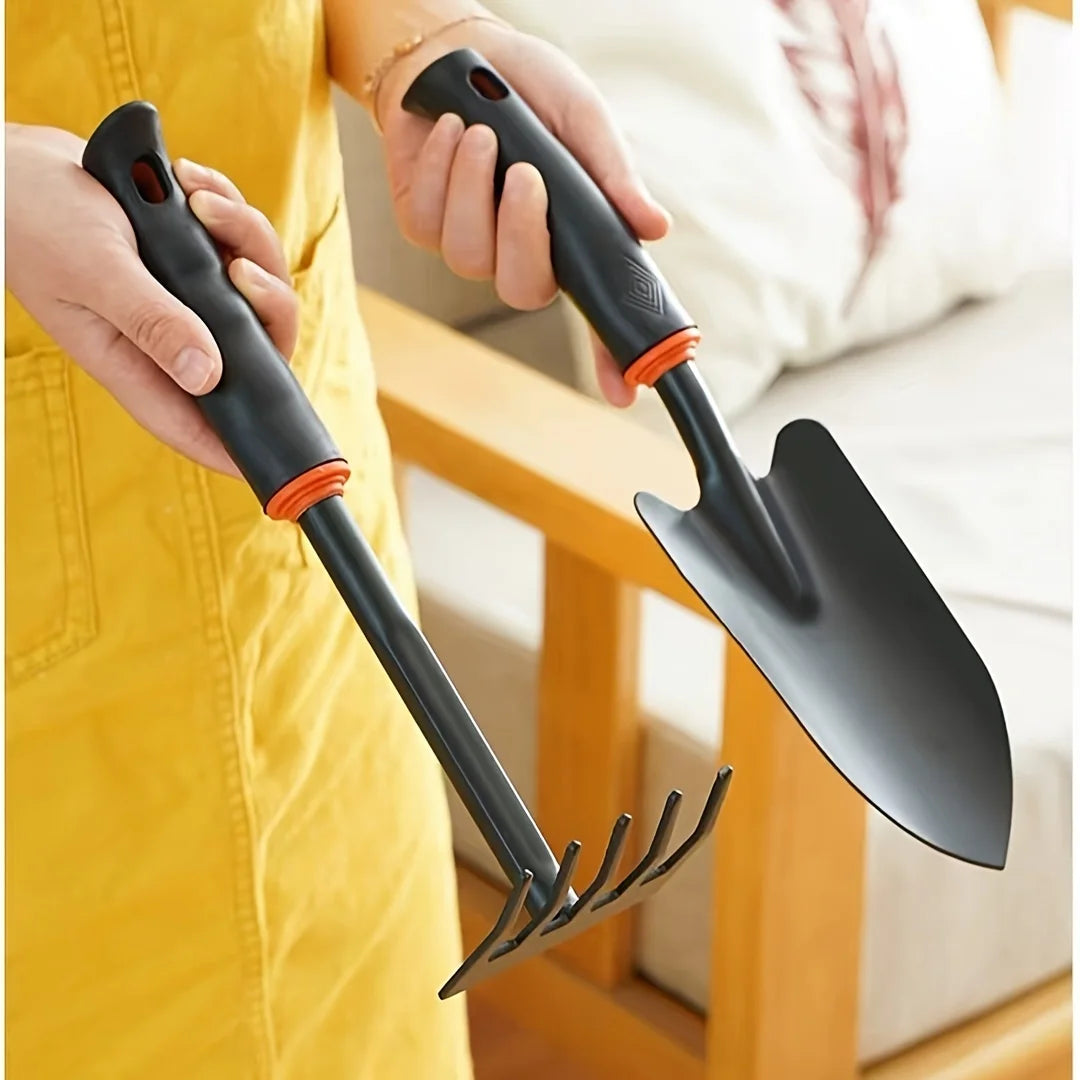 Gardening shovel, large flower planting shovel, soil tools,3-in-1 set