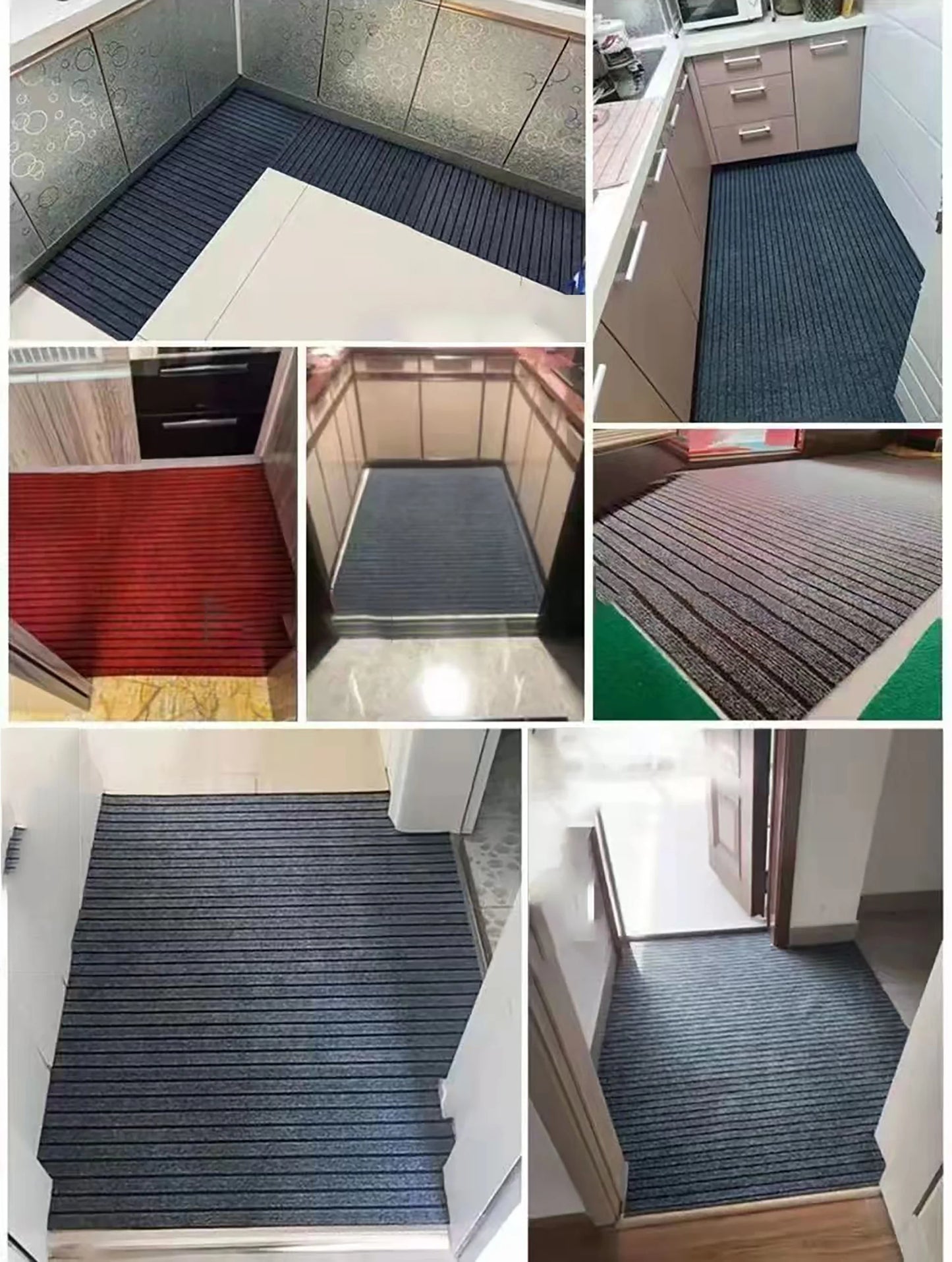 Small floor mat, carpet, bathroom mat, floor mat, kitchen floor mat, waterproof, household bathroom door, corridor